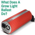 grow light ballast function