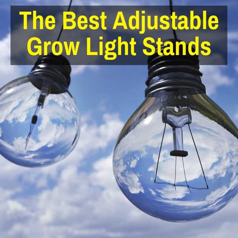 adjustable grow light stands