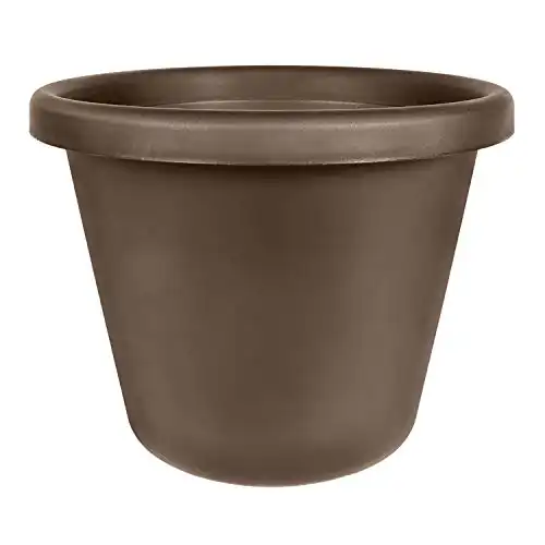 HC Companies Classic Durable Plastic Flower Pot