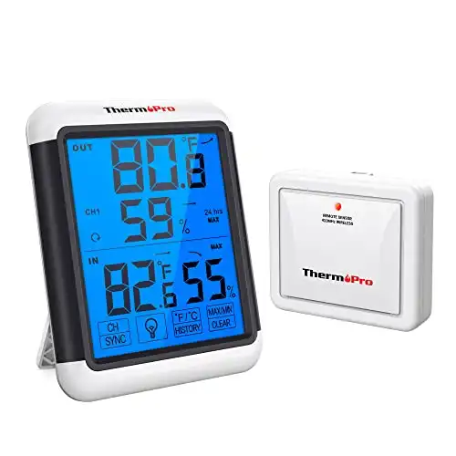 ThermoPro TP65 Digital Wireless Temperature & Humidity Monitor