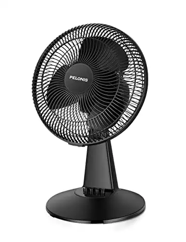 Pelonis 12-Inch Oscillating Table Fan