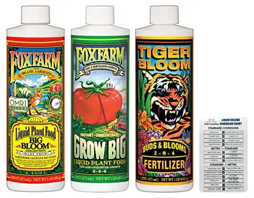 FoxFarm Liquid Nutrient Trio Soil Formula