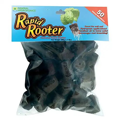 General Hydroponics Rapid Rooter Plant Starters (50 Plugs)