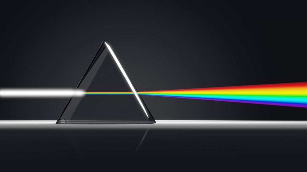light color spectrum through prism